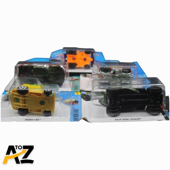 Lot Of 5 2015 Hot Wheels Tooned, HW RIde Ons, & HW Mild To WIld Cars 1:64 Mattel - Picture 10 of 10